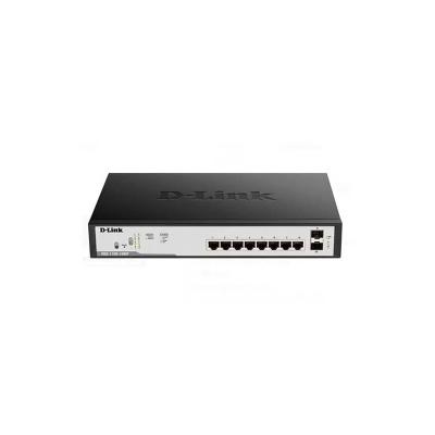 Коммутатор 8 порт POE DGS-F1100-10PS-E