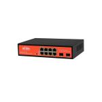 Неуправляемый 150W PoE коммутатор Wi-Tek WI-PS310GF гигабитный