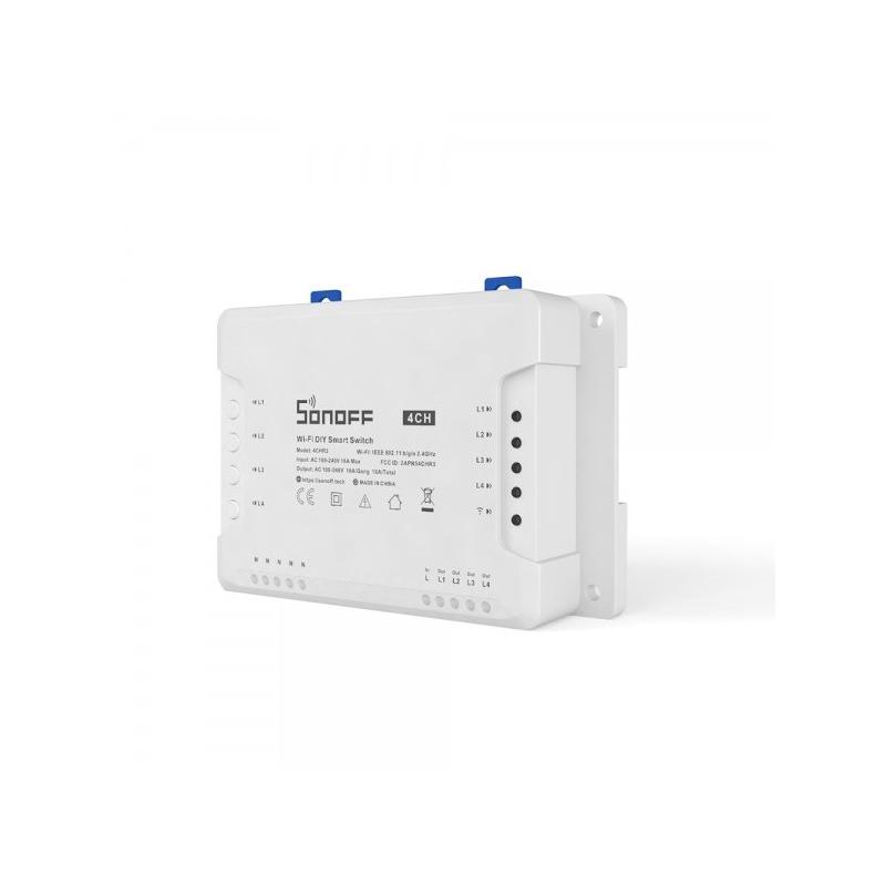 Умный четырехканальный WiFi выключатель Sonoff 4CH  артикул: 4CHR3
