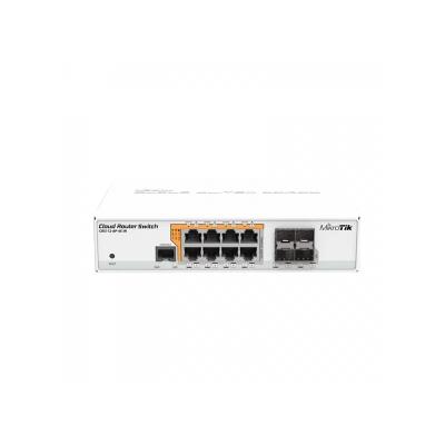 Коммутатор PoE MikroTik  CRS112-8P-4S-IN
