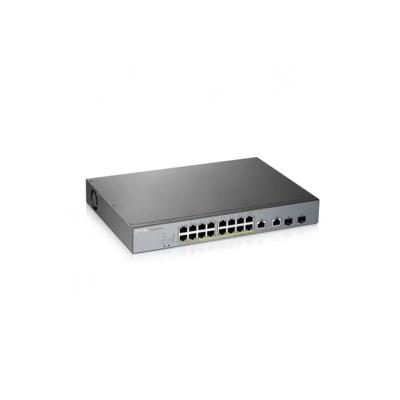 Smart L2 коммутатор PoE+ для IP-видеокамер Zyxel NebulaFlex Pro GS1350-18HP