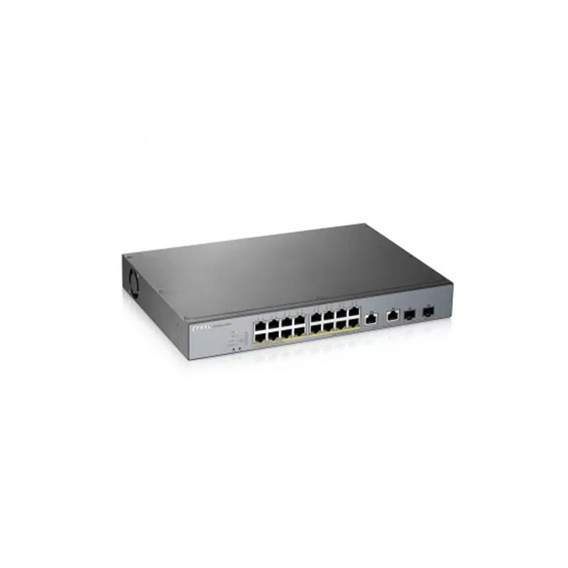 Smart L2 коммутатор PoE+ для IP-видеокамер Zyxel NebulaFlex Pro GS1350-18HP