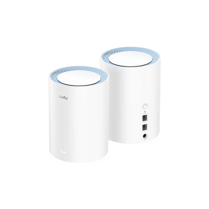 CUDY M1300(2-Pack) AC1200 Wi-Fi Gigabit Mesh Solution