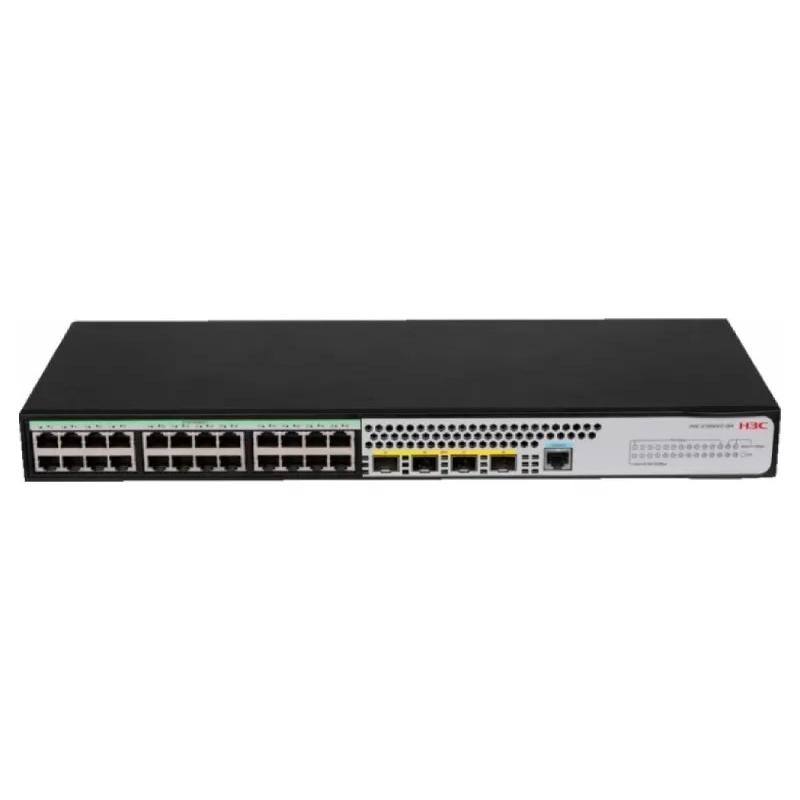 H3C S1850V2-28X L2 Ethernet Switch with 24*10/100/1000BASE-T Ports and 4*1G/10G BASE-X SFP Plus Ports,(AC)