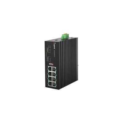 Промышленный управляемый 240W PoE коммутатор Wi-Tek SP3010FM-L2 Гигабитный