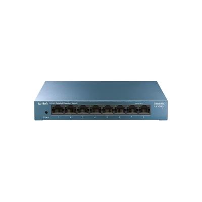 LS108G/8 ports Giga switch, 8 10/100/1000Mbps RJ-45 ports