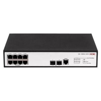 H3C S1850V2-10P-EI L2 Ethernet Switch with 8*10/100/1000BASE-T Ports and 2*1000BASE-X SFP Ports,(AC)