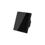Smart WiFi настенный Выключатель одноклавишный,  чёрный цвет артикул: T3UK1C