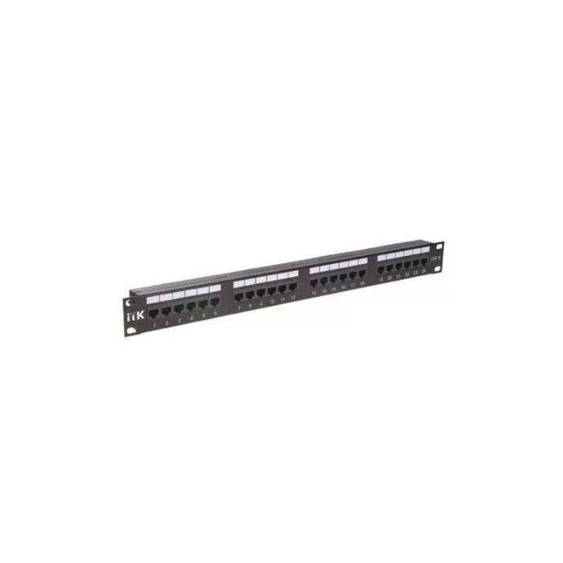 ITK Патч-панель 19" (1U) UTP, 24 портов RJ-45, кат.5e