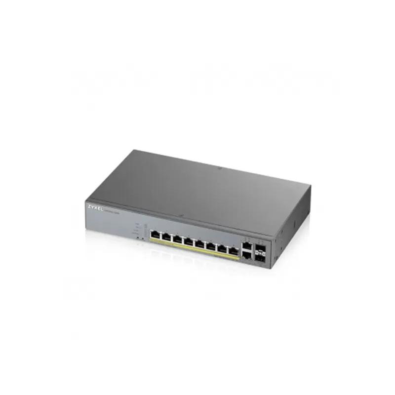 Smart L2 коммутатор PoE+ для IP-видеокамер Zyxel NebulaFlex Pro GS1350-12HP
