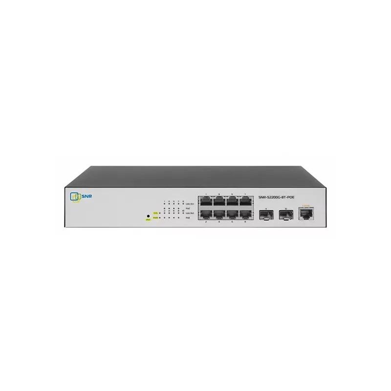 Управляемый POE коммутатор уровня 2 SNR-S2200G-8T-POE