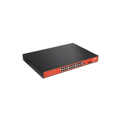 Управляемый 400W PoE коммутатор Wi-Tek WI-PMS326GF Гигабитный