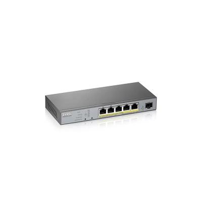 Smart L2 коммутатор PoE+ для IP-видеокамер Zyxel NebulaFlex Pro GS1350-6HP