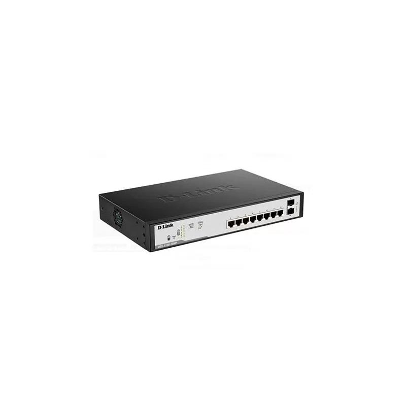 Коммутатор 8 порт POE DGS-F1100-10PS-E