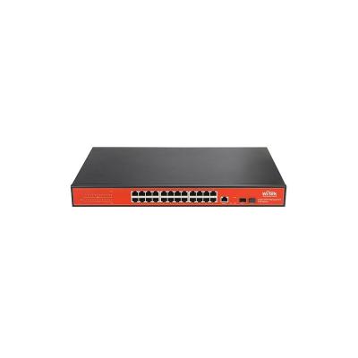 Управляемый 400W PoE коммутатор Wi-Tek WI-PMS326GF Гигабитный