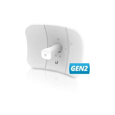 Ubiquiti LiteBeam 5AC Gen2, Ultra-lightweight design with proprietary airMAX ac chipset and dedicated management WiFi for easy UISP mobile app support and fast setup, 5 GHz, 15+ km link range, 450+ Mbps throughput, PoE adapter included LBE-5AC-GEN2-EU