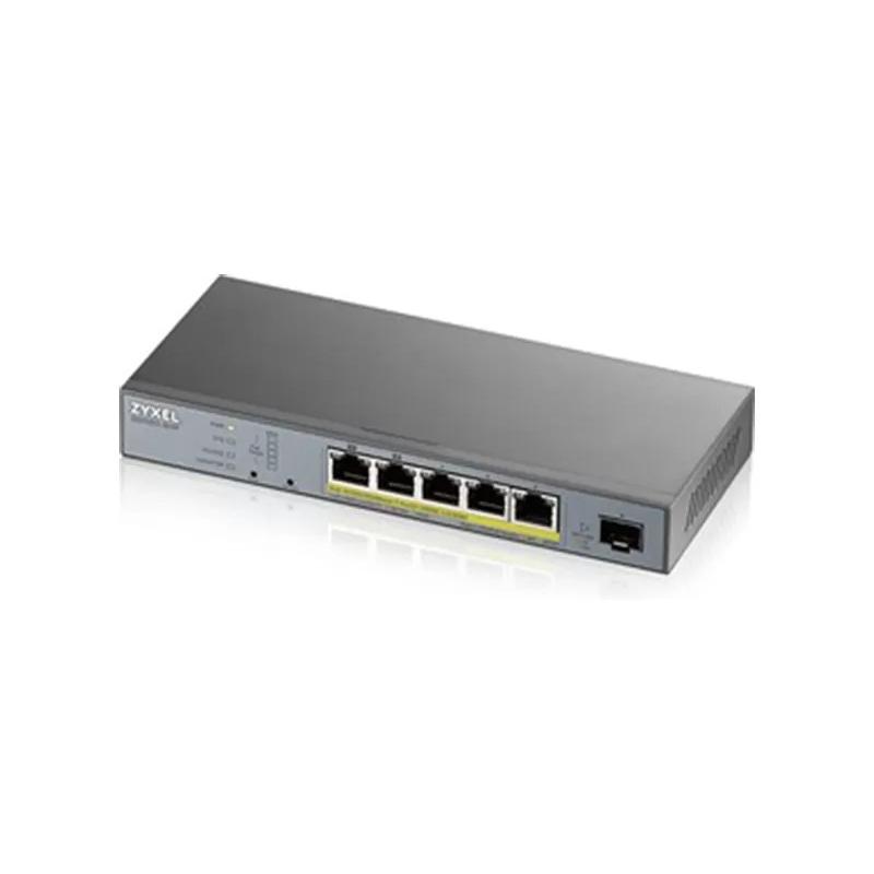 Smart L2 коммутатор PoE+ для IP-видеокамер Zyxel NebulaFlex Pro GS1350-6HP