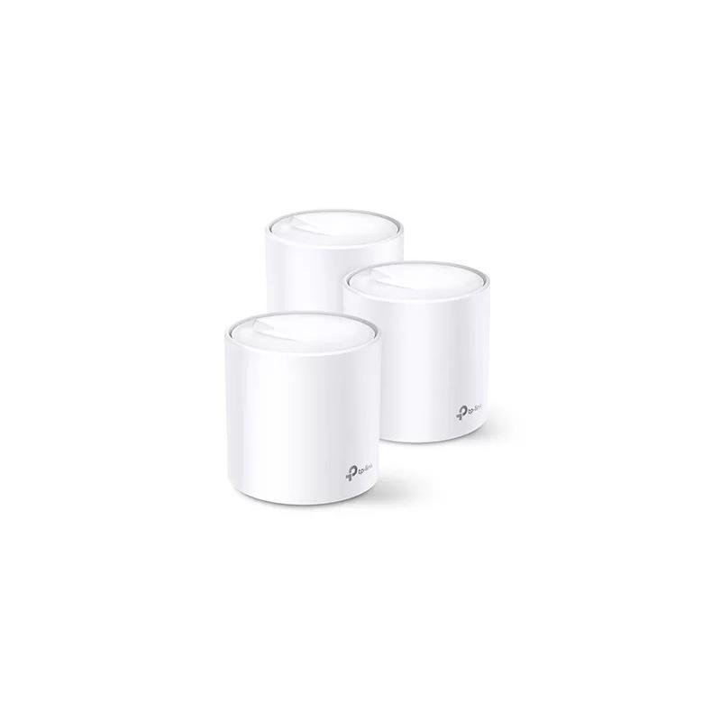 Deco X60 (3-pack)/AX5400 Whole Home Mesh Wi-Fi 6 System(Tri-Band) SPEED