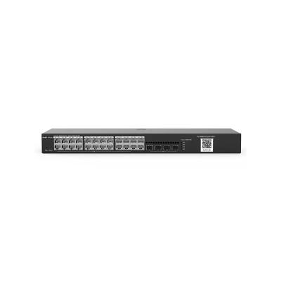 Коммутатор, RG-NBS3100-24GT4SFP (24-Port Gigabit L2 Managed Switch, 24 Gigabit RJ45 Ports, 4 SFP Slots, 19-inch Rack-mountable Steel Case)