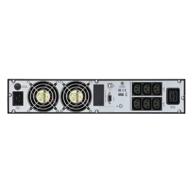 ИБП APC Easy UPS SRVS 3000VA/2400W, RM 2U, LCD, USB, RS232, 6xC13, 1xC19 (включает ИБП SRVS3KRI - 1, Комплект монтажных направляющих к ИБП SRVSRK1 - 1(SRVS3KRIRK)