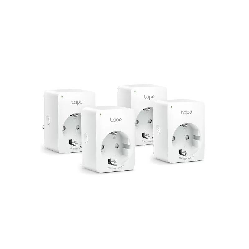 TAPO P110 (4-pack)/Mini Smart Wi-Fi Socket, Energy Monitoring, 4-Pack