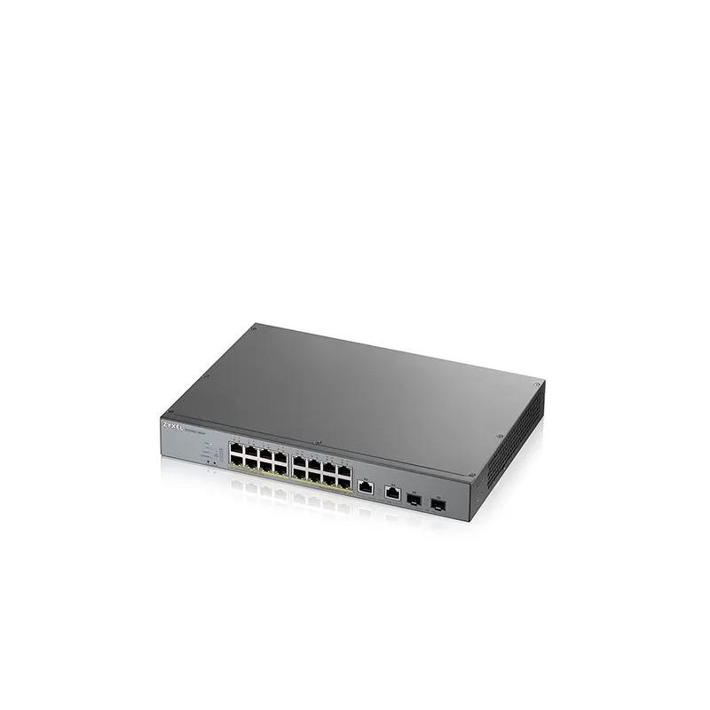 Smart L2 коммутатор PoE+ для IP-видеокамер Zyxel NebulaFlex Pro GS1350-18HP