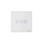 Smart WiFi настенный Выключатель трехклавишный,  белый цвет артикул: T2UK3C