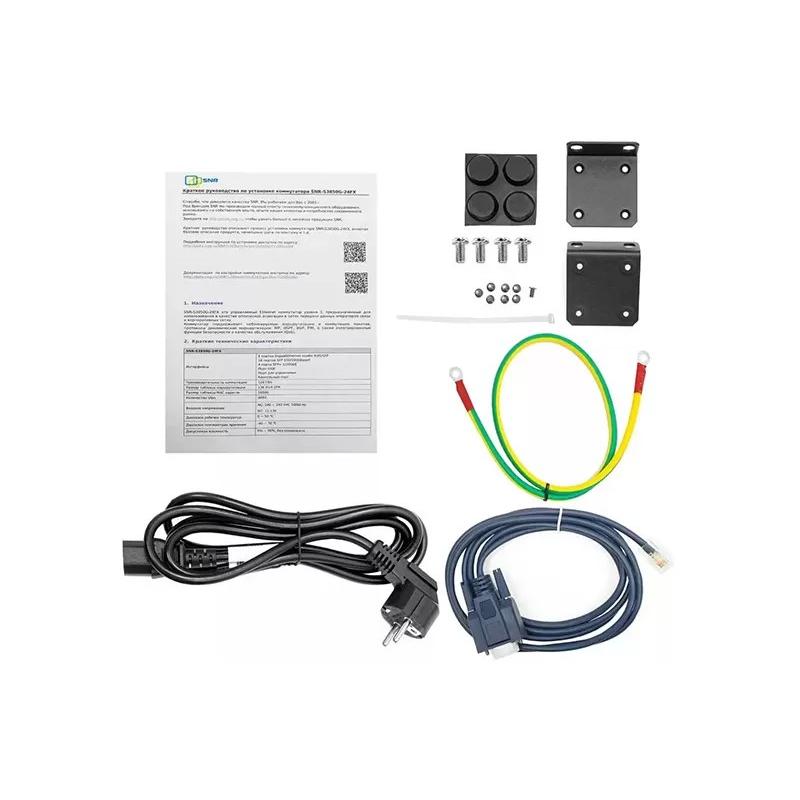Управляемый коммутатор уровня 3 SNR-S3850G-24FX-UPS