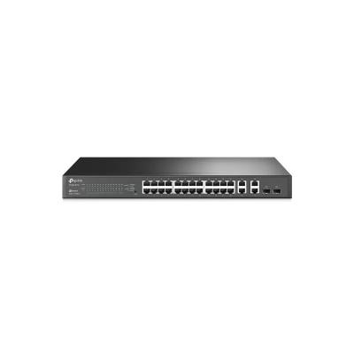 T1500-28TC (TL-SL2428)/JetStream 24-Port 10/100Mbps + 4-Port Gigabit Smart Switch