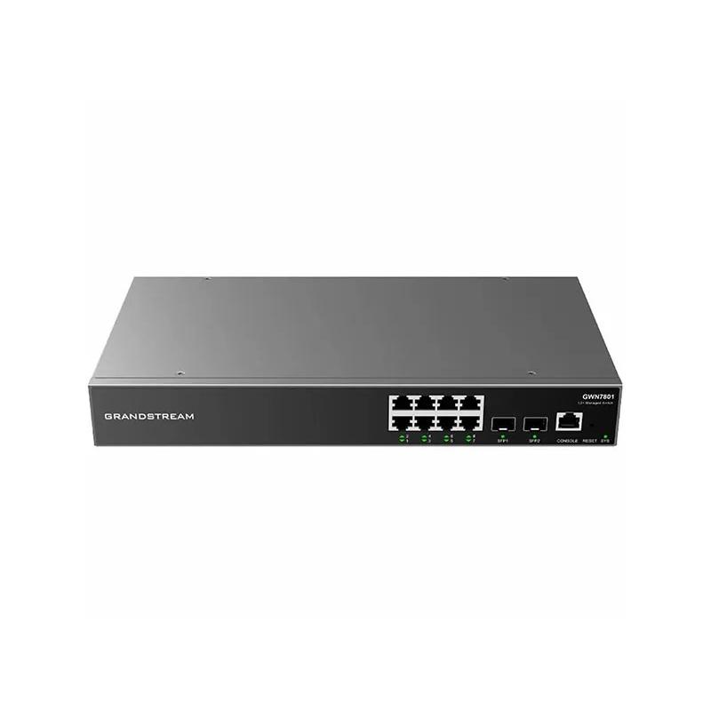 Grandstream GWN7801 - 8-портовый управляемый сетевой коммутатор уровня 2+
