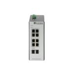 Управляемый промышленный POE коммутатор Pixietech PXT-S250G-2S8T-POE