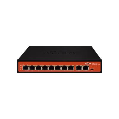 Неуправляемый 120W PoE+ коммутатор Wi-Tek WI-PS308G Гигабитный