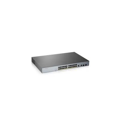 Smart L2 коммутатор PoE+ для IP-видеокамер Zyxel NebulaFlex Pro GS1350-26HP