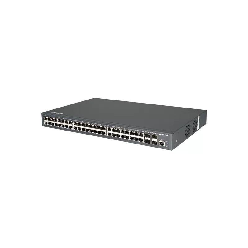 S2900-48T4X   L3-lite Stackable Managed Switch / S2900-48T4X, Коммутатор управляемый 48 порта 1G RJ45 + 4 Port 10G SFP+S2900-48T4X, Коммутатор управляемый 48 порта 1G RJ45 + 4 Port 10G SFP+ (BDCOM)