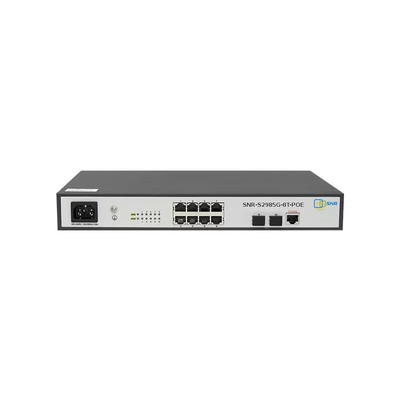 Управляемый POE коммутатор уровня 2 SNR-S2985G-8T-POE
