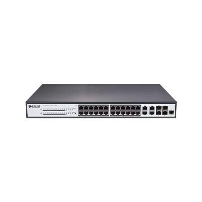 S2528-P( L3-lite Managed Switch /     S2528-P, PoE Коммутатор 370W управляемый 24 порта 1G RJ45 + 4 Port 1G SFP(BDCOM)