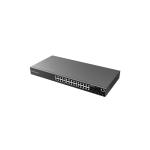 Grandstream GWN7803P - 24-портовый гигабитный управляемый коммутатор PoE/PoE+ L2+