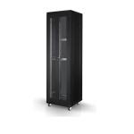 Шкаф напольный 24U 600x800x1255мм грузоподъемность до 500 кг. KB6824FFA