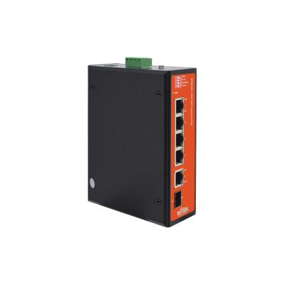 Промышленный неуправляемый 120W PoE коммутатор Wi-Tek WI-PS206GF-I 10/100M