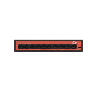 Неуправляемый 65W PoE коммутатор Wi-Tek  WI-PS210H 10/100M