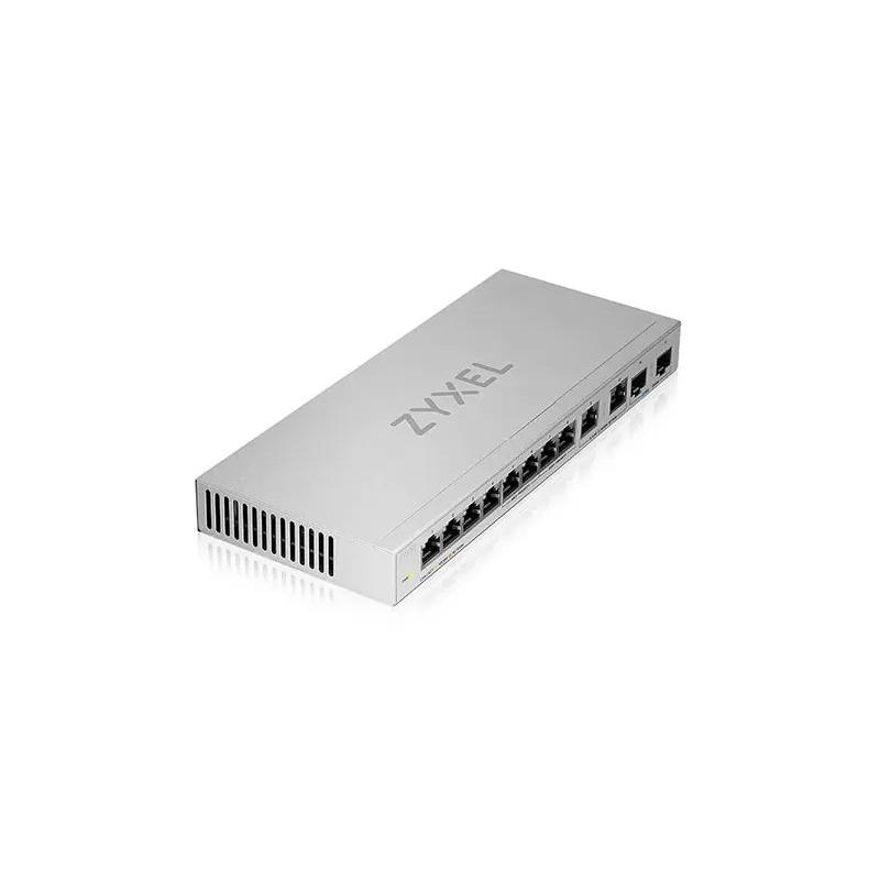 12-портовый веб-управляемый мультигигабитный коммутатор с  2 портами 2.5G и 2 портами 10G SFP+