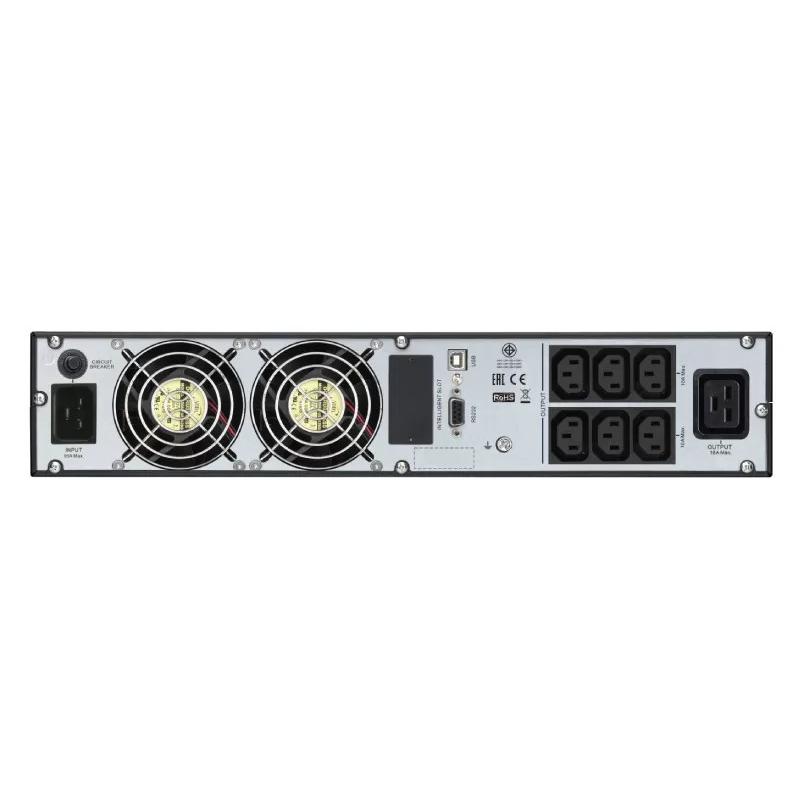 APC Easy UPS ONLINE SRV RM Ext. Runtime 3000VA 230V with Rai which consists of: APC Easy UPS ONLINE SRV RM Ext. Runtime 3000VA 230V, No Batt (SRVPM3KR