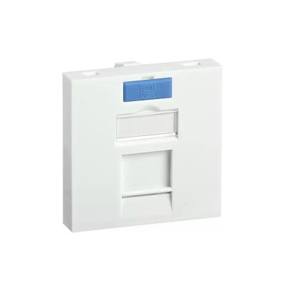 ITK Вставка 45х45мм для 1 модуля Keystone Jack с маркером